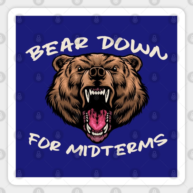 Bear Down Magnet by machmigo